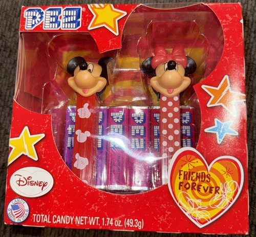 NEW Sealed 2013 PEZ Disney's Mickey and Minnie mouse, Set of 2 Dispensers