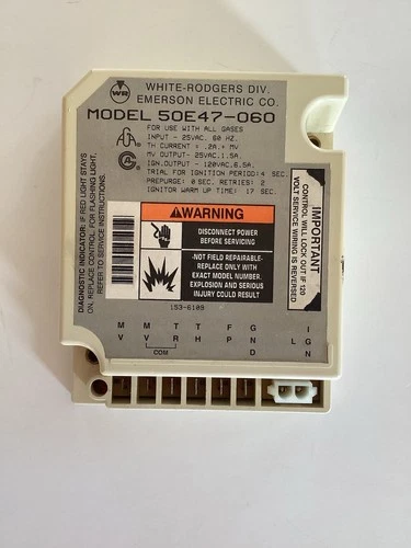 White Roger’s 50E47-060 Ignition Control Board 153-6109