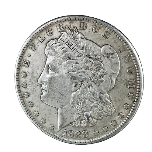 1888 Morgan Dollar XF - Extremely Fine 90% Silver $1 US Coin  # 2290