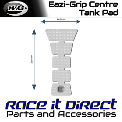 Eazi-Grip Centre Tank Pads for Super Soco TSx 2019-2026 EVO E Clear Eazi-Grip