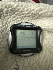 Touch Solitaire Handheld Game by Excalibur Electronics Model 470 ET Tested 
