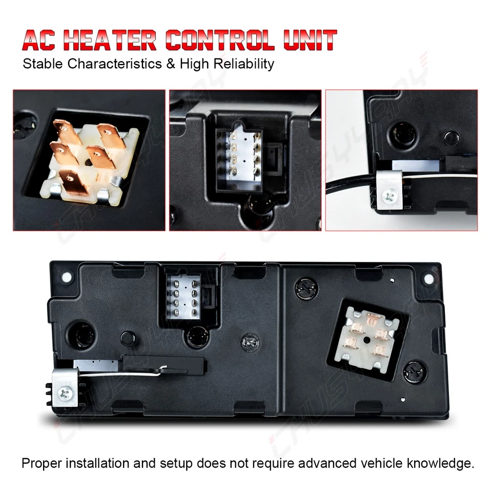 A/C Climate Control Module For 2005 Kenworth W900 Climate Control Module Plate - Image 4 of 4