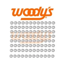 96 PACK OF WOODY'S TRACTION ROUND ALIMINUM STUD SUPPORT BACKER PART# AWA-3775-B