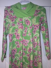 Girls Lilly Pulitzer Seahorse Long Sleeve Dress XL 12-14 Stretch