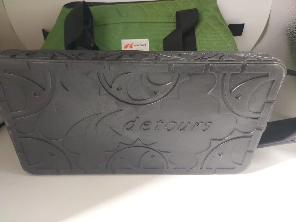 DETOURS Bolsa de Bicicleta Bolso de Mano Cremallera Verde Toocan Juicy WV Foto 4 de 4