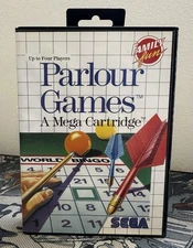Parlour Games (Sega Master System, 1988) Complete in Box CIB