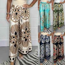 Cargo Pants Women High Waisted Women Fashion Elastic Waist Pant With Pocket Loos