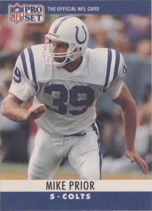 1990 Pro Set Mike Prior #133 - 1 of 2