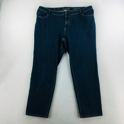 Sonoma Plus Size Jeans Womens 20W Mid 