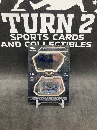2022 Topps Tier One 1 Baseball JOHNNY BENCH / BUSTER POSEY Dual Auto #9/10 - Picture 3 of 3