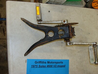 1975 SOLEX Velosolex S 3800 4600 V2 moped horse crank pedal center main stand
