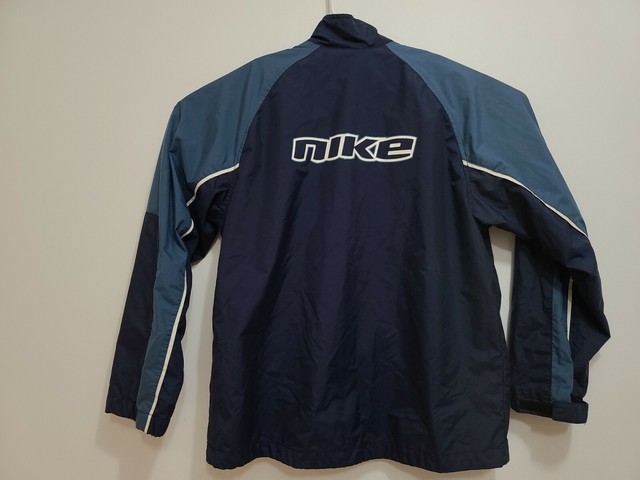 navy blue nike windbreaker mens