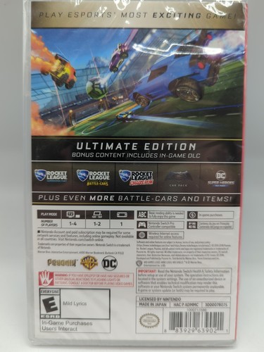 Rocket League: Ultimate Edition - Nintendo Switch Brand New Sealed NTSC - Picture 2 of 3