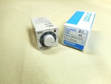 OMRON H3G-8C-100/110/120-3S solid state timer (NIB)