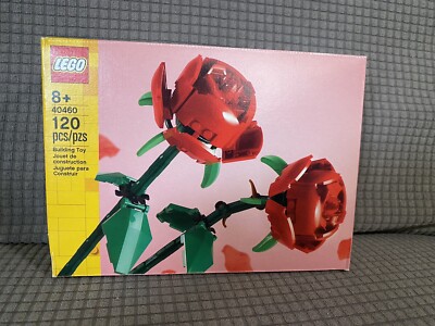 Red Roses Lego Set Brand New Sealed LEGO Red Roses Botanical Collection Building Set 40460 ...