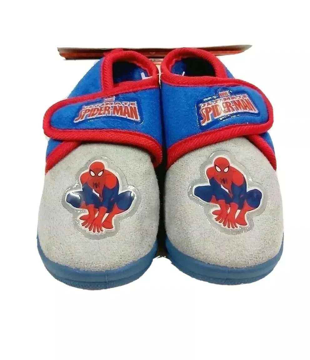 Pantofole da bambino invernali ciabatte SPIDERMAN per bambini