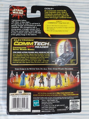 Star Wars: Episode 1 OOM-9 Action Figure 1998 Hasbro with Blaster