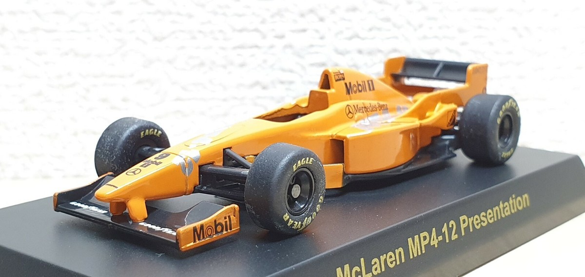 1/64 Kyosho F1 MCLAREN MP4-12 PRESENTATION #9 HAKKINEN diecast car
