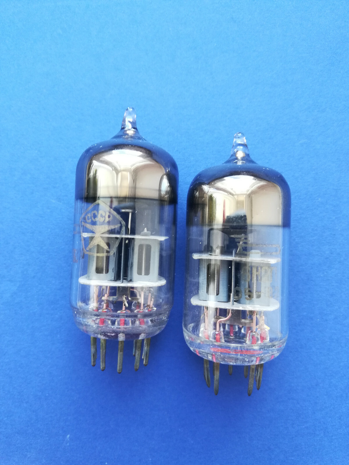 Lot De 4 Tubes Voskhod 6N2P-EV / ECC83 / 12AX7 NOS Russes - Neufs Sous Emballage - Qualité Audio