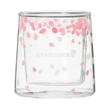 Starbucks Sakura Collection Cherry Blossom Heat Resistant Glass Petal 237ml