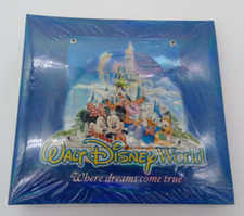 Walt Disney World 50 Page Photo Album 200 4x6 Photos  CD Holder 3 Ring Binder