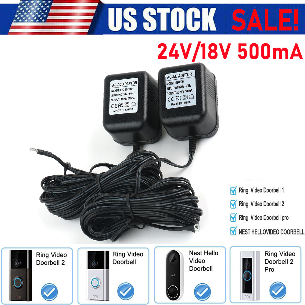 Ring Plug In Ring Doorbell Power Supply Power Supply Ring Video