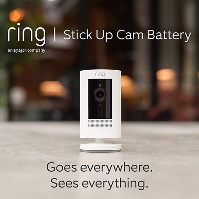 Ring Outdoor Camera Battery (Stick Up Cam) | Wireless HD Outdoor Security