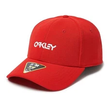 [912209-43A] Mens Oakley 6 Panel Stretch Metallic Hat
