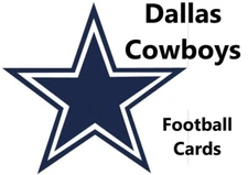 Dallas Cowboys Football Card Selection - You Pick Your Cards (B)