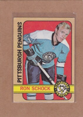 1972-73 O PEE CHEE HOCKEY RON SCHOCK #81 PENGUINS VGEX *A24992