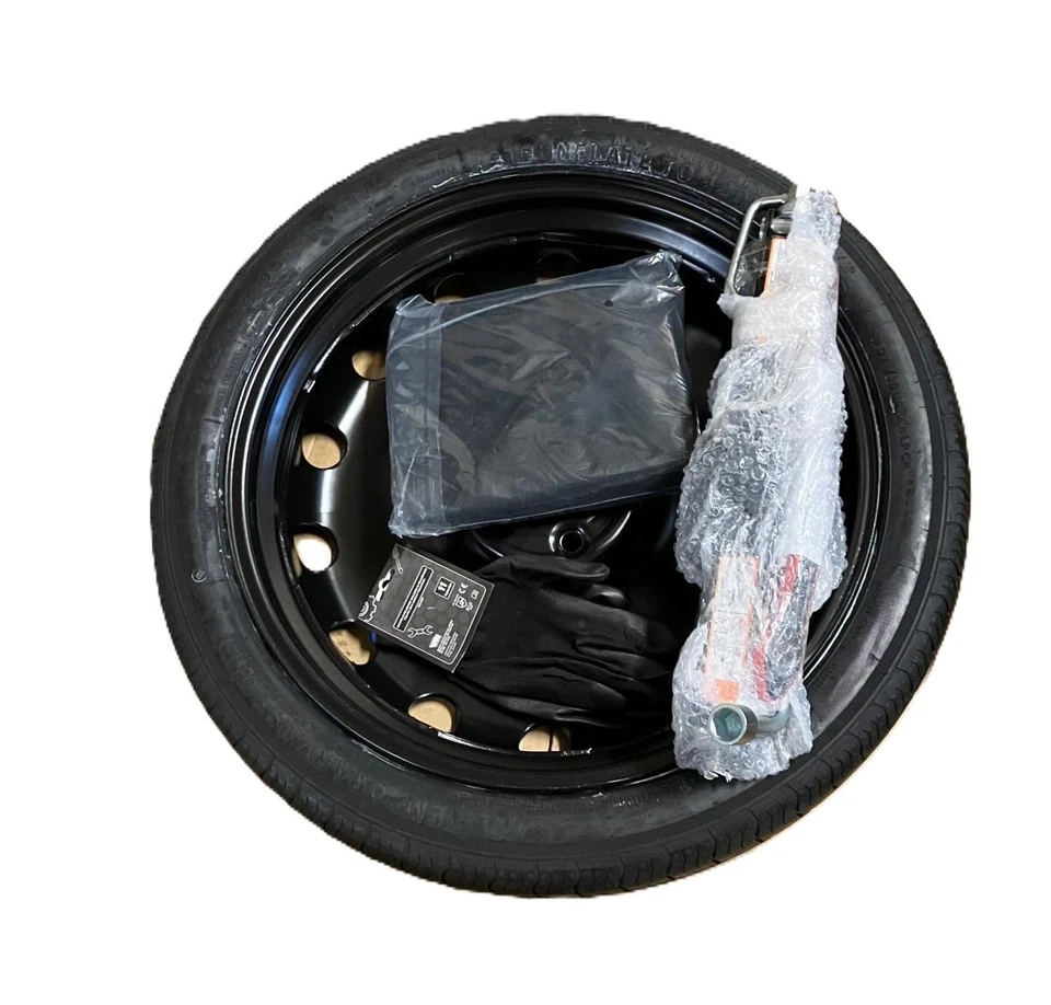 KIT Ruotino di Scorta 19" per BMW M135 con Cric, Chiave Sacca e Guanti (66x15cm) - Bild 3 von 4