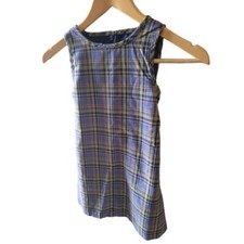 Talbots Kids Girls Plaid Multicolored Jumper Size 4 Preppy Classic