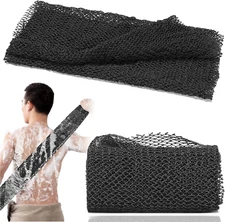 African Net Long Bath Net Sponge, Bathing Body Exfoliating Shower Body Back Scru