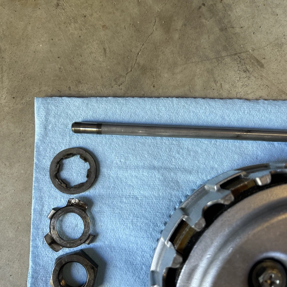 Yamaha Virago 1000 XV1000 1984-1985 cesta de embrague con placas y conjunto de engranajes Foto 4 de 4