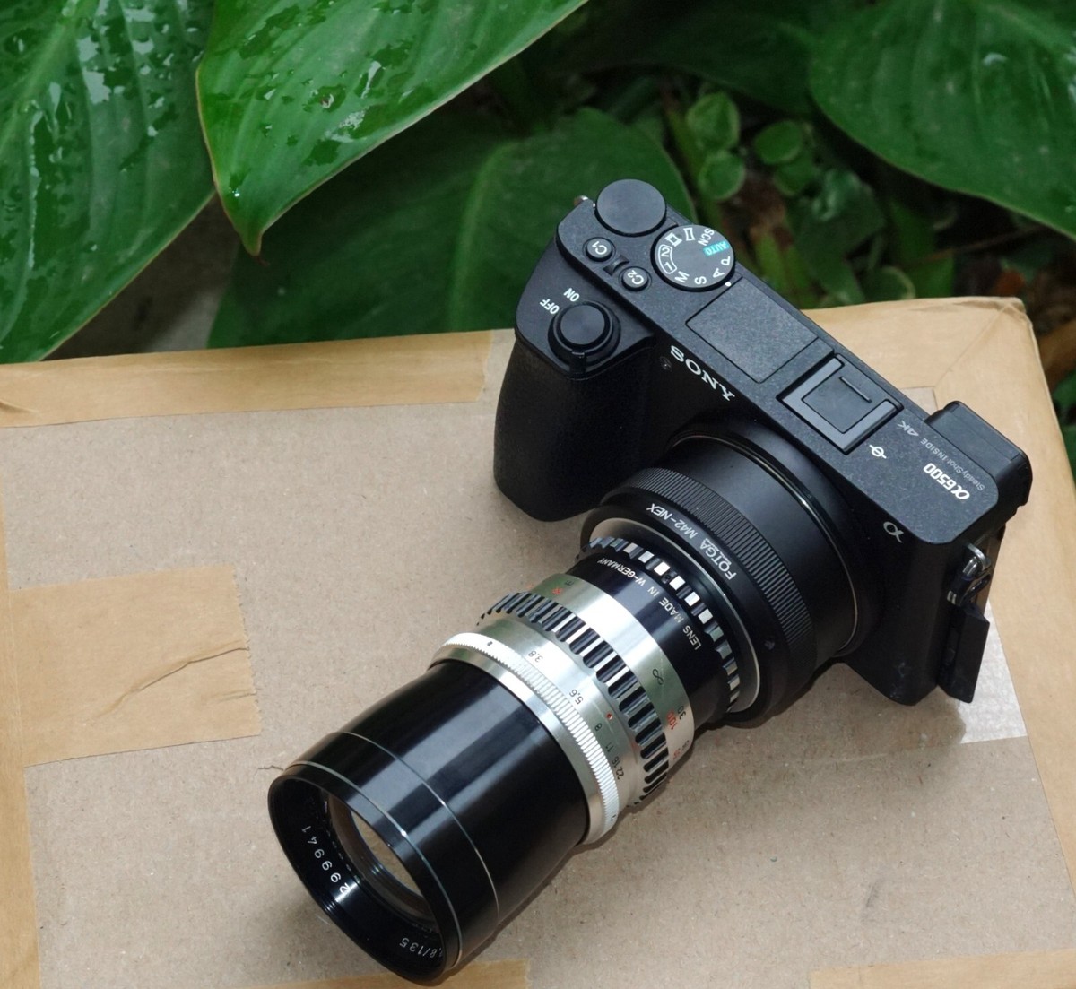 Staeble-Telexon 135mm f3.8 MF sharp portrait cine M42 Lens Germany