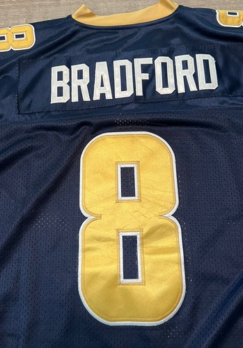 MEN REEBOK ST LOUIS RAMS SAM BRADFORD #8 NFL FOOTBALL SHIRT JERSEY SIZE 54 XL