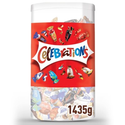 Celebrations Blisterbox, Mini Chocolate Gel Mix, Party Mix Gift, Bulk Pack