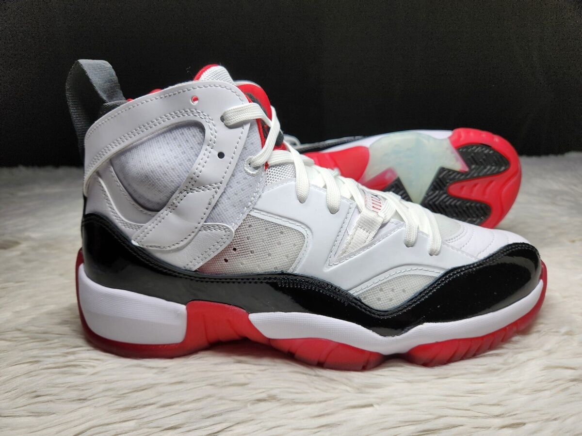 Nike Air Jordan Jumpman Two Trey 11 12 White Black BRED Red Nike Air Jordan Jumpman Two Trey 11 12 White Black BRED Red