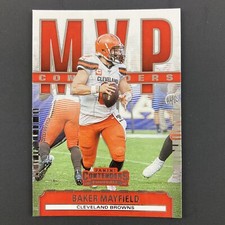 Baker Mayfield 2020 Panini Contenders MVP Contenders Insert Cleveland Browns