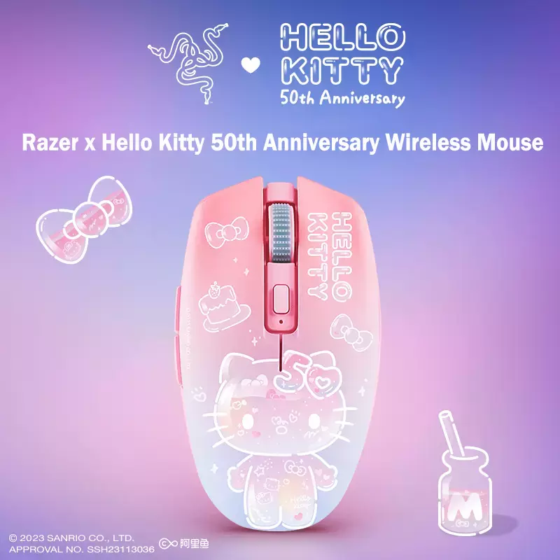 Razer x Sanrio Hello Kitty 50th Anniversary Wireless Mouse eBay
