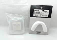 Winning Boxing Mouthguard F-37 White + F-2 Mouthpiece Case Set Japan New
