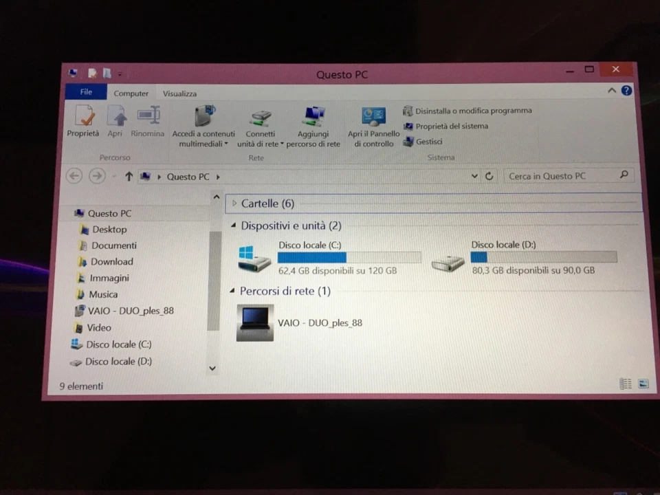 SONY VAIO DUO 13 SVD1321C5E NERO 13" notebook/tablet i7 RAM 8GB SSD 256 GB 4G - Immagine 4 di 4