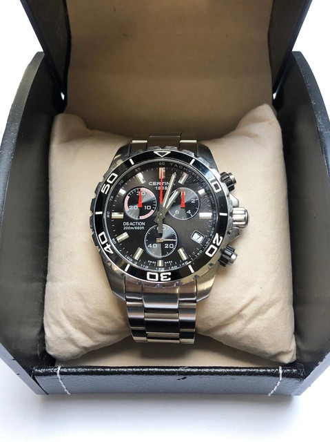 certina ds action diver titanium automatic