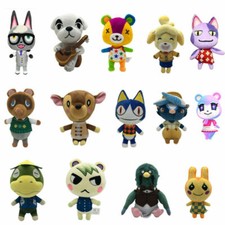 Animal Crossing Plush Toy Tom Nook Shizue Isabelle KK Slider Soft Stuffed Dolls