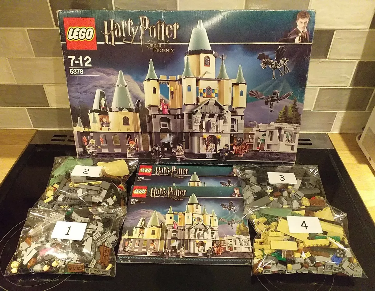 LEGO Harry Potter 5378 Hogwarts Castle 100% complete instructions box (see  desc)