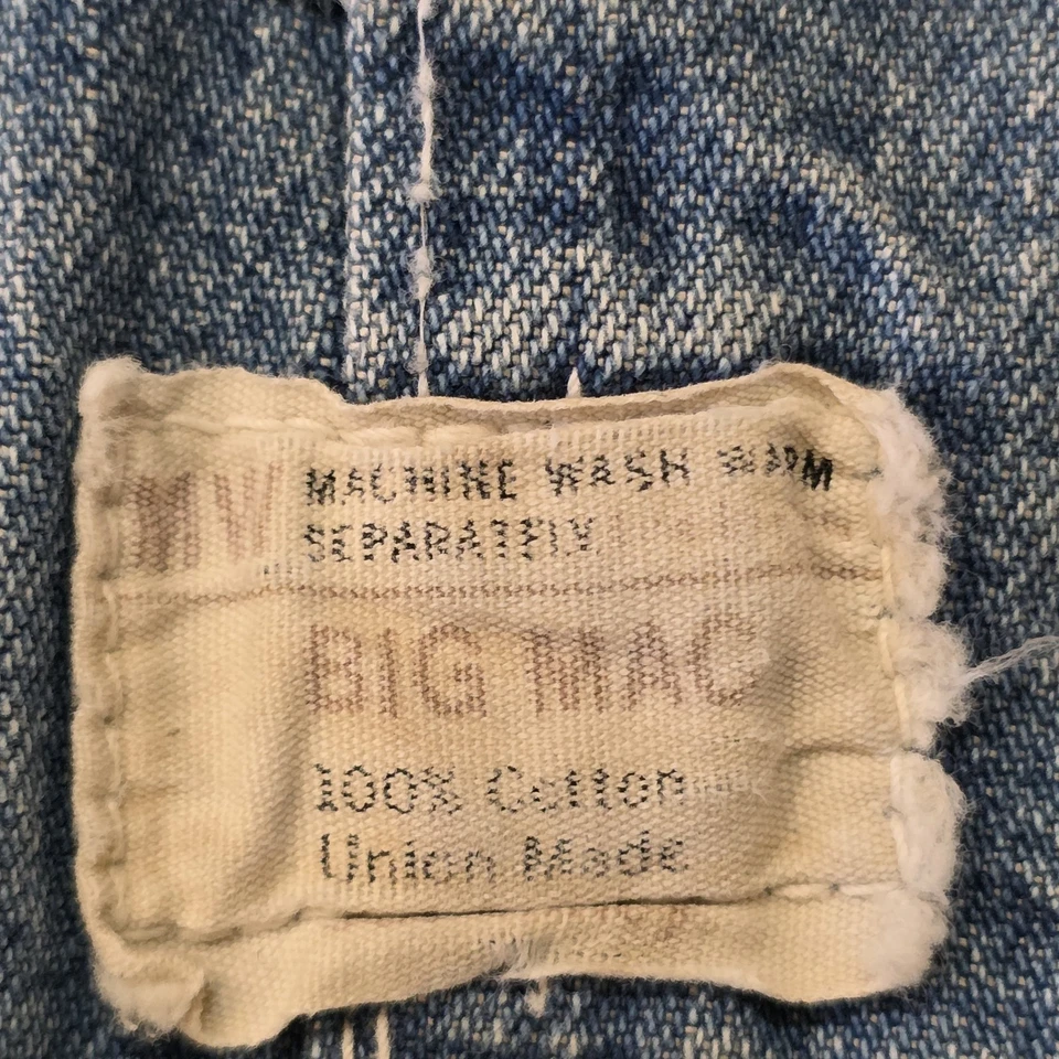 Mono babero cuadrado Big Mac vintage para hombre estilo XL Y2K Foto 4 de 4