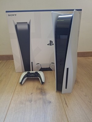 Sony PS5 Blu-Ray Edition Spielekonsole - Weiß - Perfekt für GTA 6   