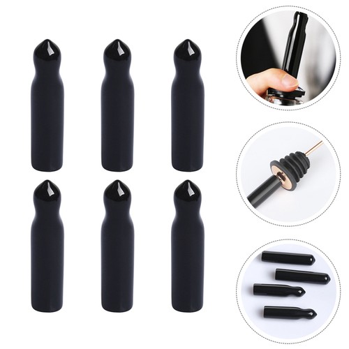 6 Pcs Wine Hat Bottle Caps for Glass Bottles Pourer Dust Reusable - 第 1/12 張圖片