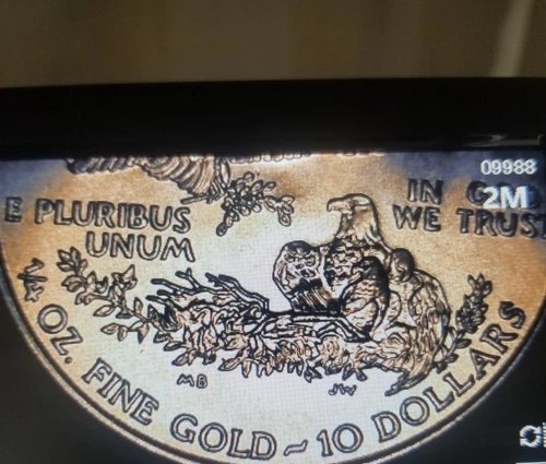 1999 American Gold Eagle 1/4 oz — photo from the most recent tracked eBay sale