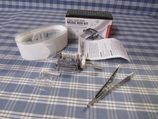 Kikkerland Make Your Own Music Box Kit Pre-Owned FAST FREE SHIPPING.